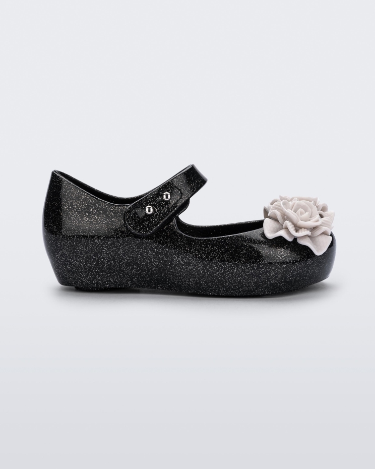 black_melissa_fashion_mini_ultragirl_garden_baby.jpg Black Melissa Fashion Mini Ultragirl Garden Baby - Image 1