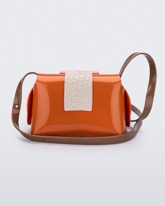 Melissa Fashion Mini Cross Bag Buckle Up Viktor & Rolf Orange-Pink - Image 1