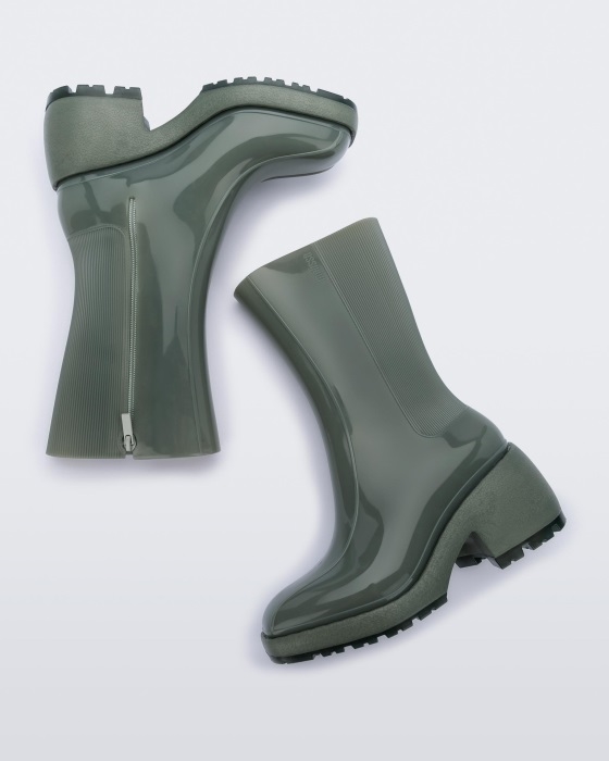 melissa_fashion_nancy_boot_green.jpg Melissa Fashion Nancy Boot Green - Image 1