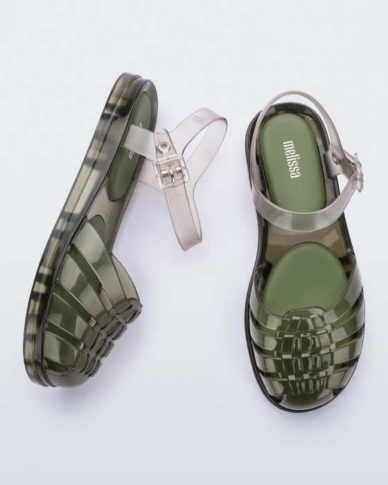 melissa_fashion_obsessed_sandal_green.jpg Melissa Fashion Obsessed Sandal Green - Image 1