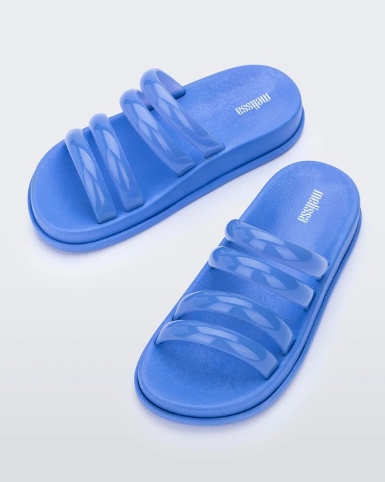 melissa_fashion_soft_wave_slide_blue.jpg Melissa Fashion Soft Wave Slide Blue - Image 1