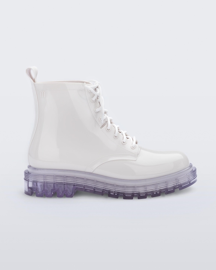 melissa_fashion_white_coturno.jpg Melissa Fashion White Coturno - Image 1