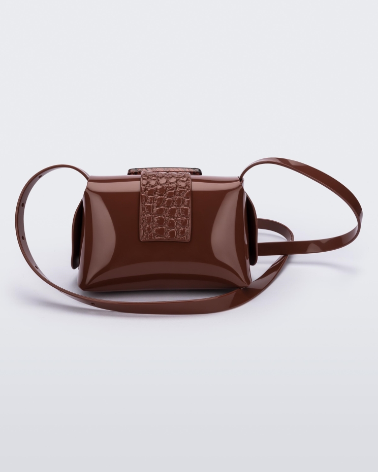 Mini Cross Bag Buckle Up Viktor & Rolf Brown Melissa Fashion - Image 4