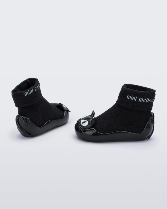 mini_melissa_fashion_alpha_play_boot_baby_black.jpg Mini Melissa Fashion Alpha Play Boot-Baby Black - Image 1
