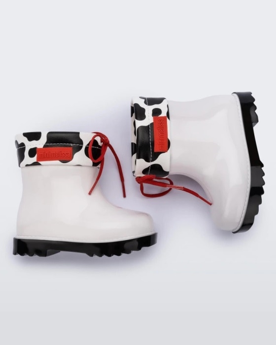 mini_melissa_fashion_rain_boot_ii_baby_white.jpg Mini Melissa Fashion Rain Boot II-Baby White - Image 1