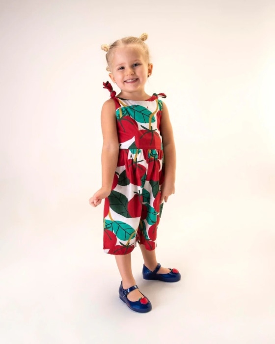 mini_melissa_fashion_sweet_love_disney_princess_flat_baby_blue.jpg Mini Melissa Fashion Sweet Love Disney Princess Flat-Baby Blue - Image 1