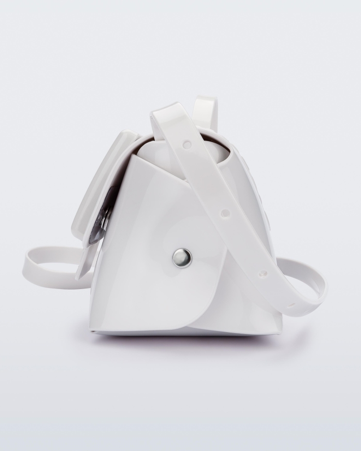 White Mini Cross Bag Buckle Up Viktor & Rolf Melissa Fashion - Image 3
