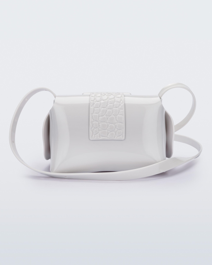 White Mini Cross Bag Buckle Up Viktor & Rolf Melissa Fashion - Image 4