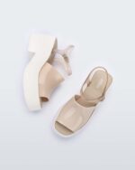 Beige Melissa Fashion Pose - Image 4