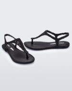 Black Melissa Fashion Campana Flow Sandal - Image 2