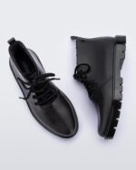 Black Melissa Fashion Fluffy Boot - Image 4
