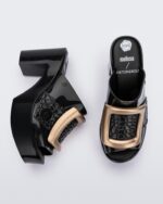Black Melissa Fashion Mule Buckle Up Viktor & Rolf - Image 5