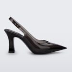 Black Melissa Fashion Slingback Heel Larroudé