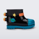 Black Mini Rain Boot Fabula Baby Melissa Fashion