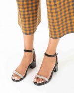 Black Shiny Heel Melissa Fashion - Image 2