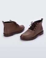 Brown Fluffy Boot Melissa Fashion - Image 3