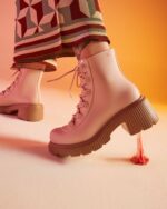 Cosmo Boot Pink Melissa Fashion - Image 5