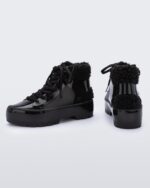 Fluffy Sneaker Melissa Fashion Black - Image 2