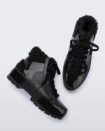 Fluffy Sneaker Melissa Fashion Black - Image 3