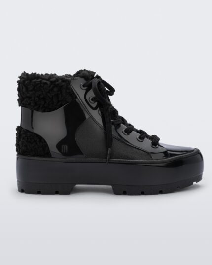 Fluffy Sneaker Melissa Fashion Black