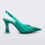 Green Slingback Heel Larroudé Melissa Fashion