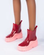 Grip Boot Red Melissa Fashion - Image 3