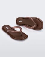 Melissa Fashion Airbubble Flip Flop Brown - Image 2