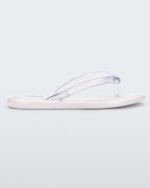 Melissa Fashion Airbubble Flip Flop White-Clear - Image 4