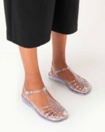 Melissa Fashion Aranha Quadrada II Clear-White - Image 3