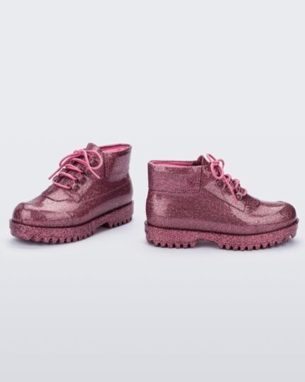 Melissa Fashion Ares Boot Pink