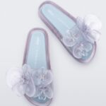 Melissa Fashion Beach Slide Flower Y/Project Clear