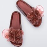 Melissa Fashion Beach Slide Flower Y/Project Red