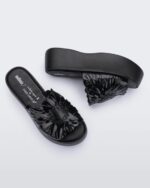Melissa Fashion Becky Panc Isabela & Chica Capeto Slide Black
