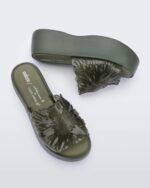 Melissa Fashion Becky Panc Isabela & Chica Capeto Slide Green