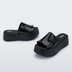 Melissa Fashion Becky Slide Platform Black