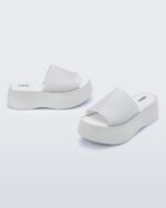 Melissa Fashion Becky Slide Platform Grey