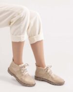 Melissa Fashion Beige Fluffy Boot - Image 2