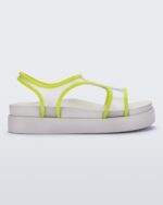 Melissa Fashion Bikini Platform Sandal Beige-Green - Image 4