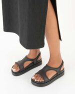 Melissa Fashion Bikini Platform Sandal Black - Image 3
