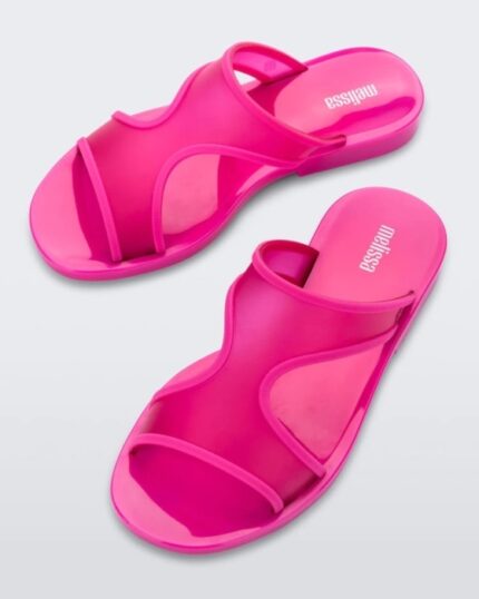 Melissa Fashion Bikini Slide Neon Pink