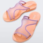 Melissa Fashion Bikini Slide Orange-Lilac