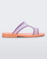 Melissa Fashion Bikini Slide Orange-Lilac - Image 4