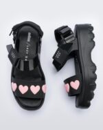 Melissa Fashion Black Kick Off Sandal Lazy Oaf - Image 4