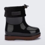 Melissa Fashion Black Mini Rain Boot Baby