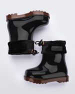 Melissa Fashion Black Mini Rain Boot Baby - Image 3