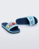 Melissa Fashion Blue Beach Slide Next Gen Bt21 - Image 2