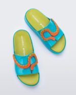 Melissa Fashion Blue Mini Cloud Slide Fábula Infantil - Image 3