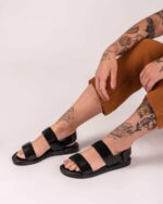 Melissa Fashion Bubble Sandal Black - Image 3