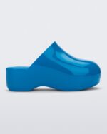 Melissa Fashion Bubble Simon Miller Clog Shiny Blue-Blue - Image 4