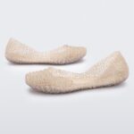 Melissa Fashion Campana Papel Brushed Flat Beige